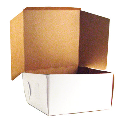 White Cake Box 12x12x6