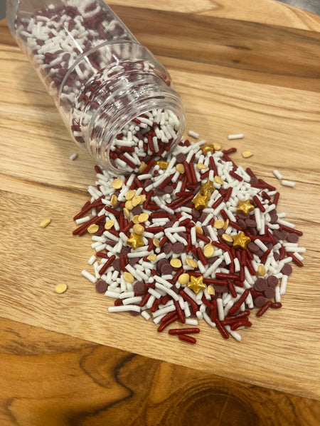Maroon & White Gold Star Medley