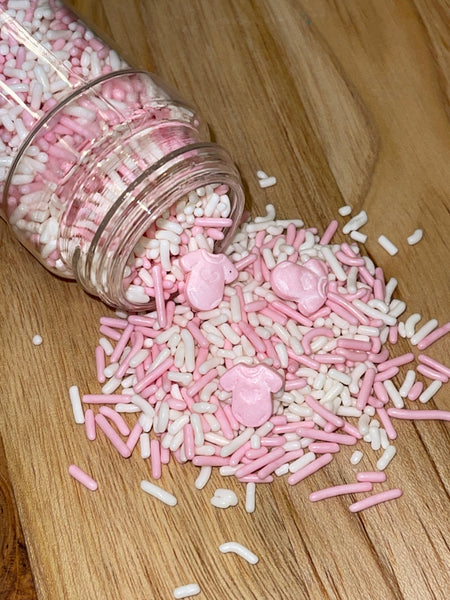 Light Pink and White Onesie Medley