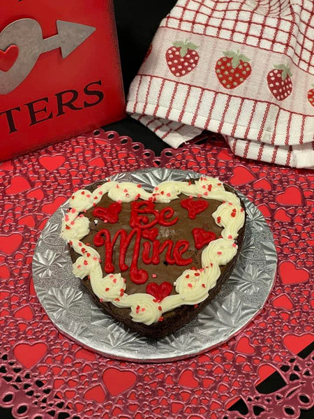 6" Heart Cookie Cake - Pre Order for Valentine's Day