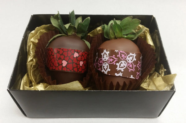 Chocolate Dipped Strawberries - Box of 2 - Pre-Order for Valentines Day!