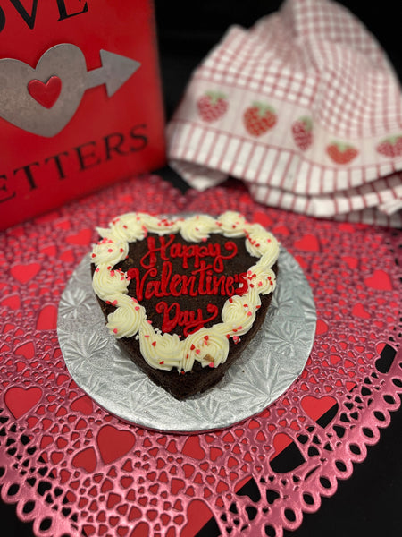 6" Heart Cookie Cake - Pre Order for Valentine's Day